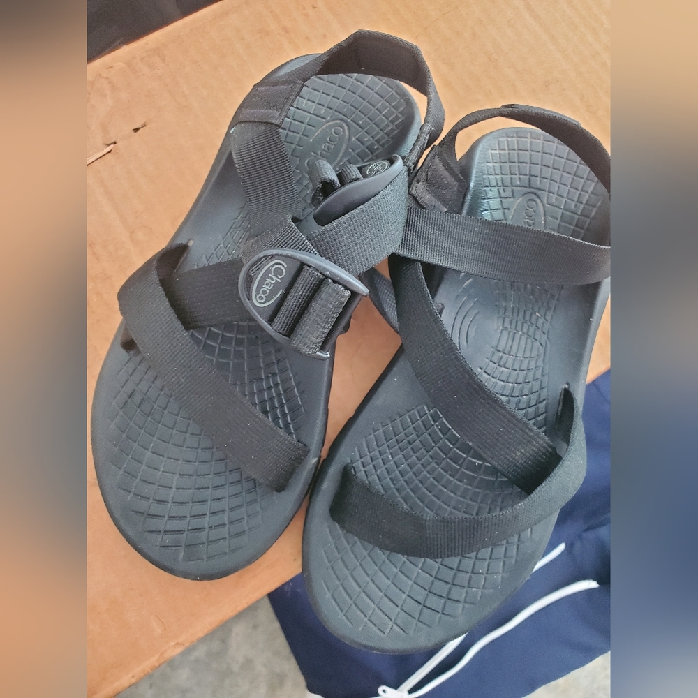 Chaco Z/Cloud Sandal Men Solid Black